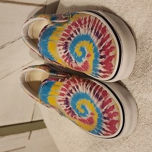 TieDye Slip on Vans